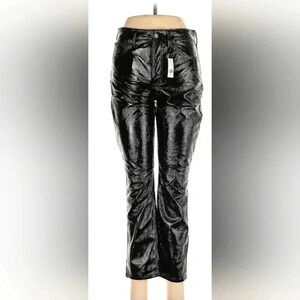 NWT GAP Y3K Biker‎ Glam 6P Highrise Vintage Slim faux leather pants(#928)